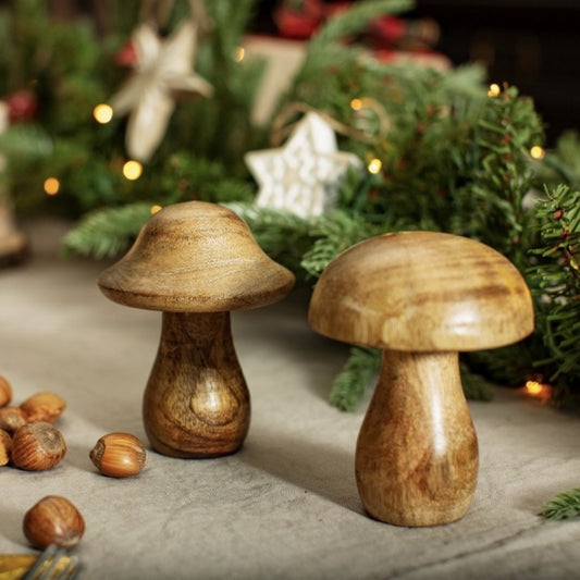 natural-wood-standing-mushroom