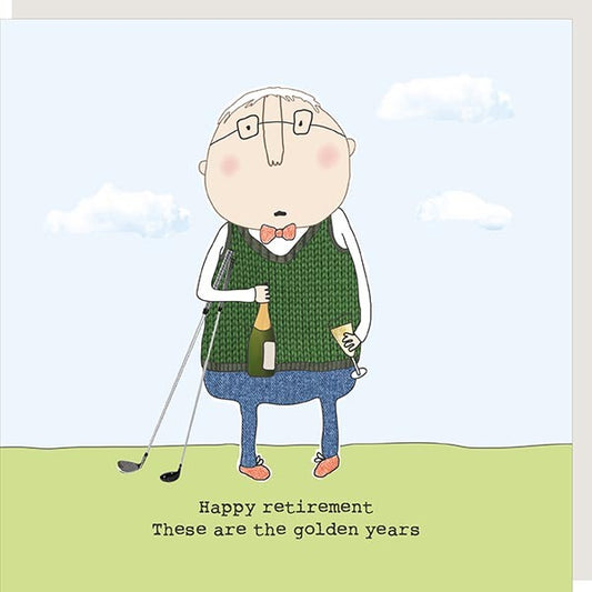 Rosie Made a Thing Card 'Golden Years'