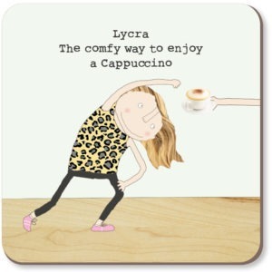 Rosie Made a Thing Comfy Cappuccino Coaster