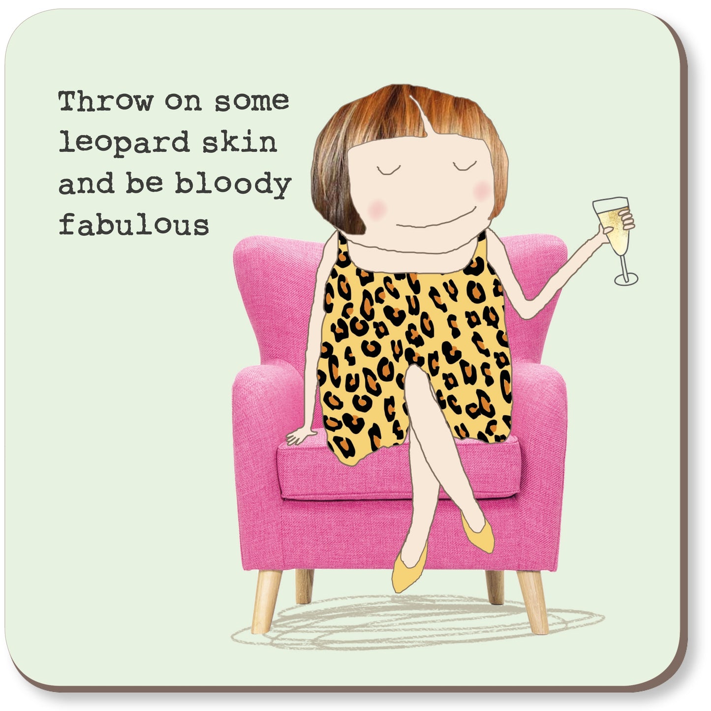 Leopard Skin Coaster