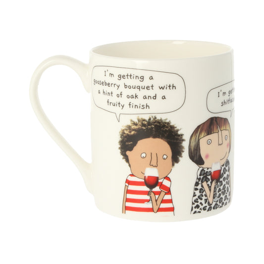 Rosie Made a Thing Shit Faced Mug