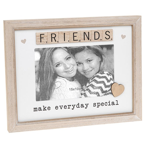 Friends Scrabble Sentiments Photo Frame