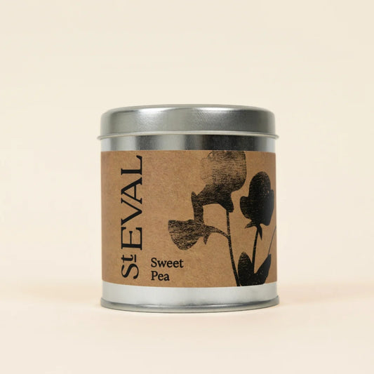 Sweet Pea Scented Tin Candle