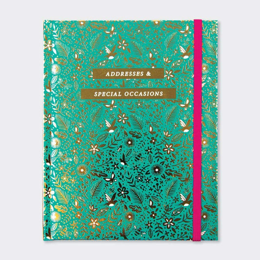 teal-and-gold-floral-addresses-and-special-occasions-book
